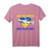 Ukrainische Flagge Mriya & Vintage patriotische Ukraine Flagge - AN-225 Flugzeug T-Shirt für Flugzeugfans, Piloten & Patriotische Ukrainer