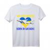 Ukrainische Flagge Mriya & Vintage patriotische Ukraine Flagge - AN-225 Flugzeug T-Shirt für Flugzeugfans, Piloten & Patriotische Ukrainer