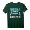 Vodka T-Shirt | Wodka Shirt für Fans | Russischer Vodka Liebhaber Motiv | Party- & Urlaubs-Outfit für Männer