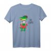 500 Eis am Stiel | Sowjetisches Cartoon T-Shirt mit Gena dem Krokodil - Hommage an russische Animationskunst & Nostalgie