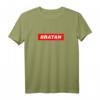 Bratan Russisch Geschenk T-Shirt für Russen, Russinnen & Freunde des Ostblocks – Lustiges russisches Design für Geburtstag & Fan-Events