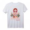 Russische Schönheit T-Shirt – Geschenk für Russinnen & Fans mit russischer Puppe Motiv