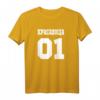 Russisches Frauen T-Shirt mit kyrillischem Schriftzug – Perfektes Geschenk für russische Frauen, Partner & Russlandliebhaber zu Geburtstag, Jahrestag, Weihnachten & Valentinstag