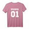 Russisches Frauen T-Shirt mit kyrillischem Schriftzug – Perfektes Geschenk für russische Frauen, Partner & Russlandliebhaber zu Geburtstag, Jahrestag, Weihnachten & Valentinstag