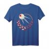 Vintage Sputnik UdSSR Sowjetunion Propaganda T-Shirt – Retro Design mit CCCP Aufschrift für Sowjet- und Raumfahrtfans