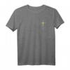 Orthodoxes Kreuz T-Shirt mit buntem Wirbelmuster – Geschenk für Christen zu Ostern, Pascha und kirchliche Veranstaltungen