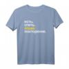 Eat Sleep Wodka Repeat T-Shirt in Kyrillisch – Russisches Motiv für Stolze Russen und Russlanddeutsche
