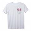 Süßes mexikanisches Salamander-T-Shirt mit Pocket Axolotl – Perfekt für Axolotl-Fans und Tierliebhaber, in Damen, Herren, Jugend & Kindergrößen