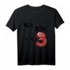 Kinder Ich bin schon 3 Jahre alt Salamander T-Shirt – Perfektes Geburtstagsgeschenk für Mädchen und Jungen zum dritten Geburtstag, mit niedlichem Zahlm Motiv