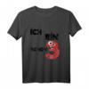 Kinder Ich bin schon 3 Jahre alt Salamander T-Shirt – Perfektes Geburtstagsgeschenk für Mädchen und Jungen zum dritten Geburtstag, mit niedlichem Zahlm Motiv