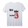 Kinder Ich bin schon 3 Jahre alt Salamander T-Shirt – Perfektes Geburtstagsgeschenk für Mädchen und Jungen zum dritten Geburtstag, mit niedlichem Zahlm Motiv