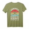 Funny Axolotl Salamander Lover Retro T-Shirt – Lustiges Tierdesign für Amphibienfans, Animal Lovers und Pet Owner