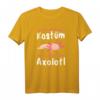 Lustiges Axolotl Menschen Kostüm - Salamander Molch T-Shirt für Tierliebhaber & Axolotlzüchter
