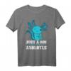 Salamander Mexikanischer Schwanzlurch Axolotl Junge T-Shirt – Perfektes Geschenk für Tier- und Axolotl-Liebhaber