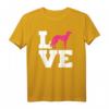 Saluki T-Shirt für Hundeliebhaber & Tierfreunde – Klassisch geschnitten, doppelt genähter Saum, perfekt für Welpenzüchter und Hundeliebhaber
