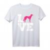 Saluki T-Shirt für Hundeliebhaber & Tierfreunde – Klassisch geschnitten, doppelt genähter Saum, perfekt für Welpenzüchter und Hundeliebhaber