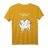 Lustiges Samojeden Hundesmeisterin T-Shirt – Anatomie eines flauschigen Vierbeiners für Hundebesitzer und Liebhaber