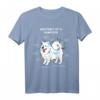 Lustiges Samojeden Hundesmeisterin T-Shirt – Anatomie eines flauschigen Vierbeiners für Hundebesitzer und Liebhaber