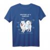 Lustiges Samojeden Hundesmeisterin T-Shirt – Anatomie eines flauschigen Vierbeiners für Hundebesitzer und Liebhaber