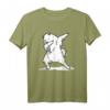 Süßes Tupfen Samojede Hunde T-Shirt - Lustiges DAB Dance Design, Perfektes Geschenk für Hundeliebhaber