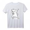 Süßes Tupfen Samojede Hunde T-Shirt - Lustiges DAB Dance Design, Perfektes Geschenk für Hundeliebhaber
