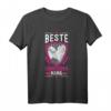 Beste Samojoden Mama T-Shirt - Flauschiges Hundeliebhaber Shirt für Hundeschule, Hundeplatz & Samojeden Fans