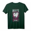 Beste Samojoden Mama T-Shirt - Flauschiges Hundeliebhaber Shirt für Hundeschule, Hundeplatz & Samojeden Fans