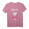 Beste Samojoden Mama T-Shirt - Flauschiges Hundeliebhaber Shirt für Hundeschule, Hundeplatz & Samojeden Fans
