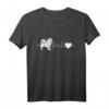 Samojede Herzschlag Schlittenhund T-Shirt – Perfektes Geschenk für Samojede-Liebhaber, Züchter & Schlittenhund-Fans