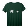 Samojede Herzschlag Schlittenhund T-Shirt – Perfektes Geschenk für Samojede-Liebhaber, Züchter & Schlittenhund-Fans