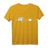 Samojede Herzschlag Schlittenhund T-Shirt – Perfektes Geschenk für Samojede-Liebhaber, Züchter & Schlittenhund-Fans