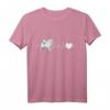Samojede Herzschlag Schlittenhund T-Shirt – Perfektes Geschenk für Samojede-Liebhaber, Züchter & Schlittenhund-Fans