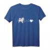 Samojede Herzschlag Schlittenhund T-Shirt – Perfektes Geschenk für Samojede-Liebhaber, Züchter & Schlittenhund-Fans