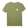 Samojede in der Brusttasche Geschenk - Lustiges Pocket T-Shirt für Samojeden Liebhaber zum Geburtstag & Weihnachten