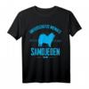 Unterschätze niemals eine Frau - Damen Samojeden Geschenk T-Shirt für Hundeliebhaberinnen, Weihnachten & Geburtstag