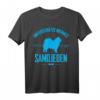 Unterschätze niemals eine Frau - Damen Samojeden Geschenk T-Shirt für Hundeliebhaberinnen, Weihnachten & Geburtstag