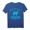 Unterschätze niemals eine Frau - Damen Samojeden Geschenk T-Shirt für Hundeliebhaberinnen, Weihnachten & Geburtstag
