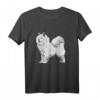 Samojeden T-Shirt für Hundeliebhaber - Flauschiges Motiv für Samoyed Fans, Züchter & Schlittenhund-Enthusiasten