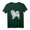 Samojeden T-Shirt für Hundeliebhaber - Flauschiges Motiv für Samoyed Fans, Züchter & Schlittenhund-Enthusiasten