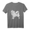Samojeden T-Shirt für Hundeliebhaber - Flauschiges Motiv für Samoyed Fans, Züchter & Schlittenhund-Enthusiasten