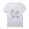 Samojeden T-Shirt für Hundeliebhaber - Flauschiges Motiv für Samoyed Fans, Züchter & Schlittenhund-Enthusiasten