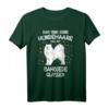Samojede Glitzer Hundehalter Geschenk T-Shirt - Lustiges Gassi-Outfit für Hundeliebhaber mit Humor, ideal zum Geburtstag & Weihnachten