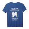 Samojede Glitzer Hundehalter Geschenk T-Shirt - Lustiges Gassi-Outfit für Hundeliebhaber mit Humor, ideal zum Geburtstag & Weihnachten