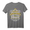 Bernhard T-Shirt für Herren - Klassisch geschnitten, doppelt genähter Saum, langlebiges Basic-Shirt für den Alltag