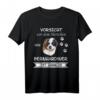 Vorsicht vor dem Herrchen Bernhardiner Shirt - Lustiges Hundebesitzer T-Shirt für Gassi, Hundeschule & Alltag