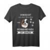 Vorsicht vor dem Herrchen Bernhardiner Shirt - Lustiges Hundebesitzer T-Shirt für Gassi, Hundeschule & Alltag