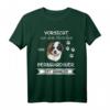 Vorsicht vor dem Herrchen Bernhardiner Shirt - Lustiges Hundebesitzer T-Shirt für Gassi, Hundeschule & Alltag