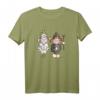 Engelchen und Teufelchen Schaf T-Shirt - Lustiges Tiermotiv für Damen und Herren, ideales Geschenk für Geburtstag & Weihnachten