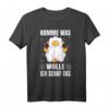 Komme was Wolle ich Schaf T-Shirt – Lustiges Bauernhof-Design für Landwirte, Schäfer und Schafliebhaber als Geschenk zu Geburtstag oder Weihnachten