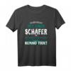 Leg Dich Nie Mit Einem Schäfer An T-Shirt - Bauernhof und Tierliebhaber Geschenk für Schäfer, Rinder, Schafe, Pferde & Trift Fans